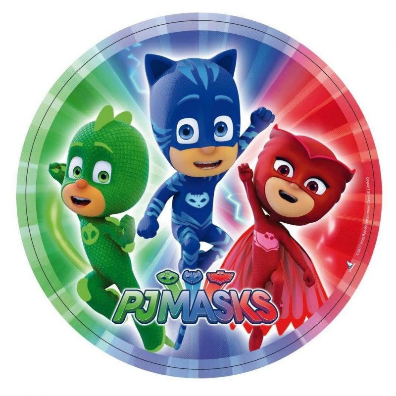 KIT N 2 SUPER PIGIAMINI PJMASKS ADDOBBI FESTA