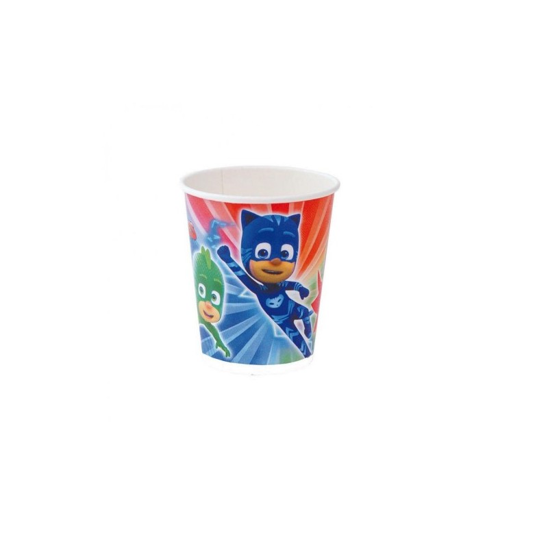 KIT N 2 SUPER PIGIAMINI PJMASKS ADDOBBI FESTA