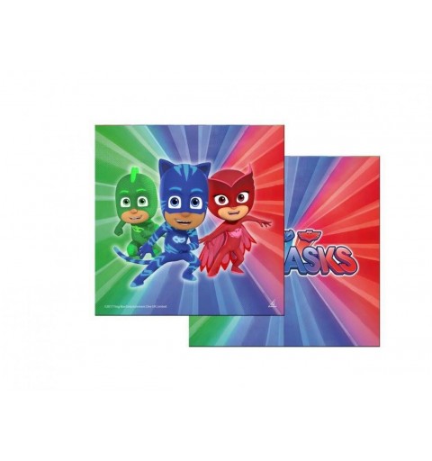 KIT N 2 SUPER PIGIAMINI PJMASKS ADDOBBI FESTA