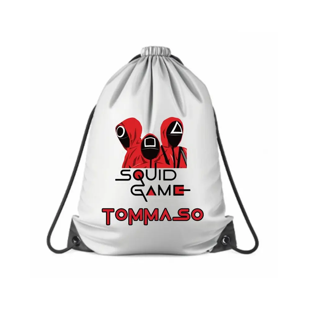 Sacca Zaino in nylon Squid game - 5pz