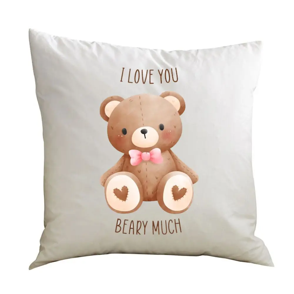 Cuscino San valentino I love you Beary much  - 1 pz