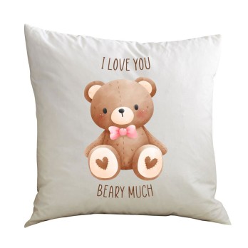 Cuscino San valentino I love you Beary much  - 1 pz