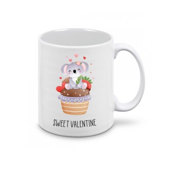Cuscino San valentino + tazza Sweet Valentine