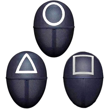 Costume Gioco Coreano Tg L aduto squid game + maschera a scelta