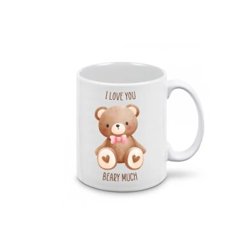 Set san Valentino con peluche Orsetto Ti Amo Baci e tazza