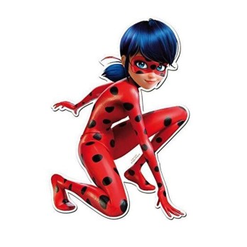 Sagoma Decorativa in Legno Ladybug - 85 cm