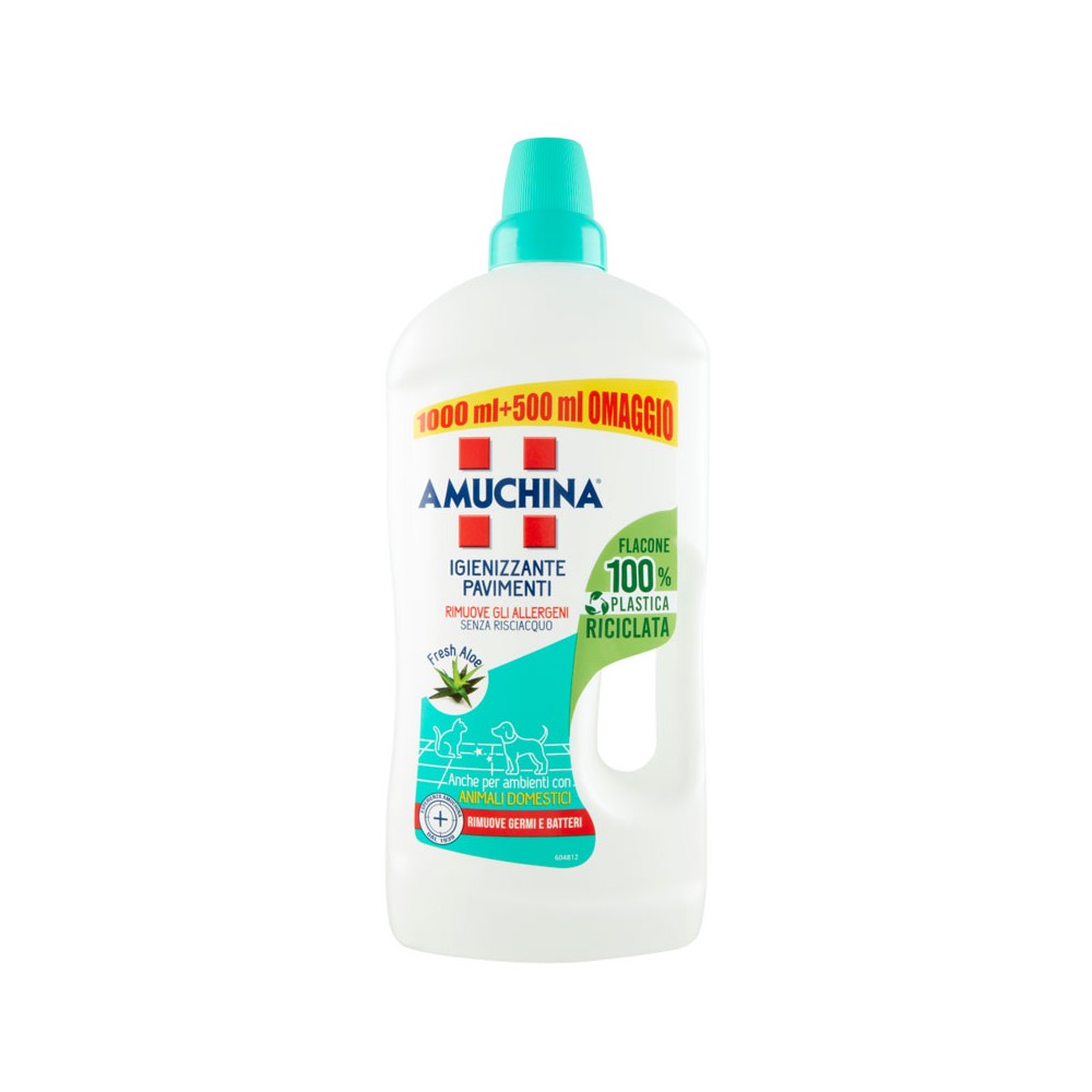 Amuchina Igienizzante Pavimenti Fresh Aloe 1000 + 500 ml 200560015