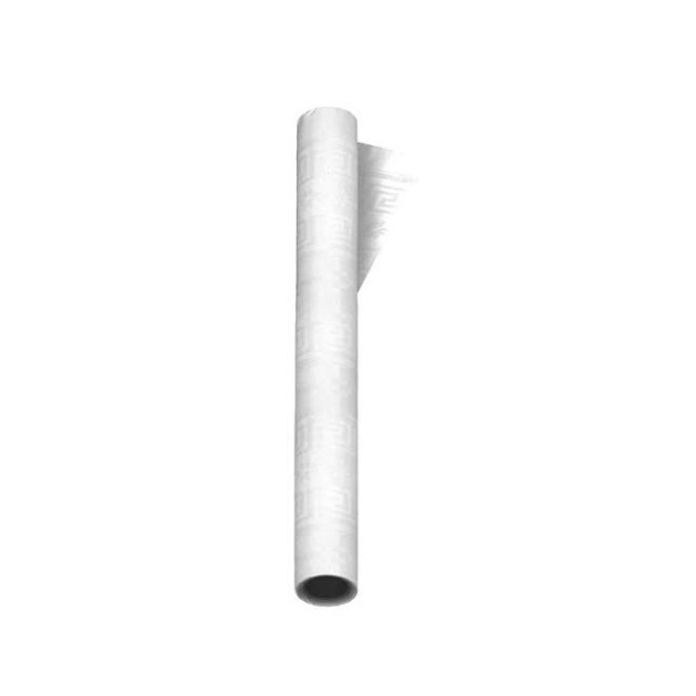 rotolo carta damascata 5 x 1,18 m bianca 01162