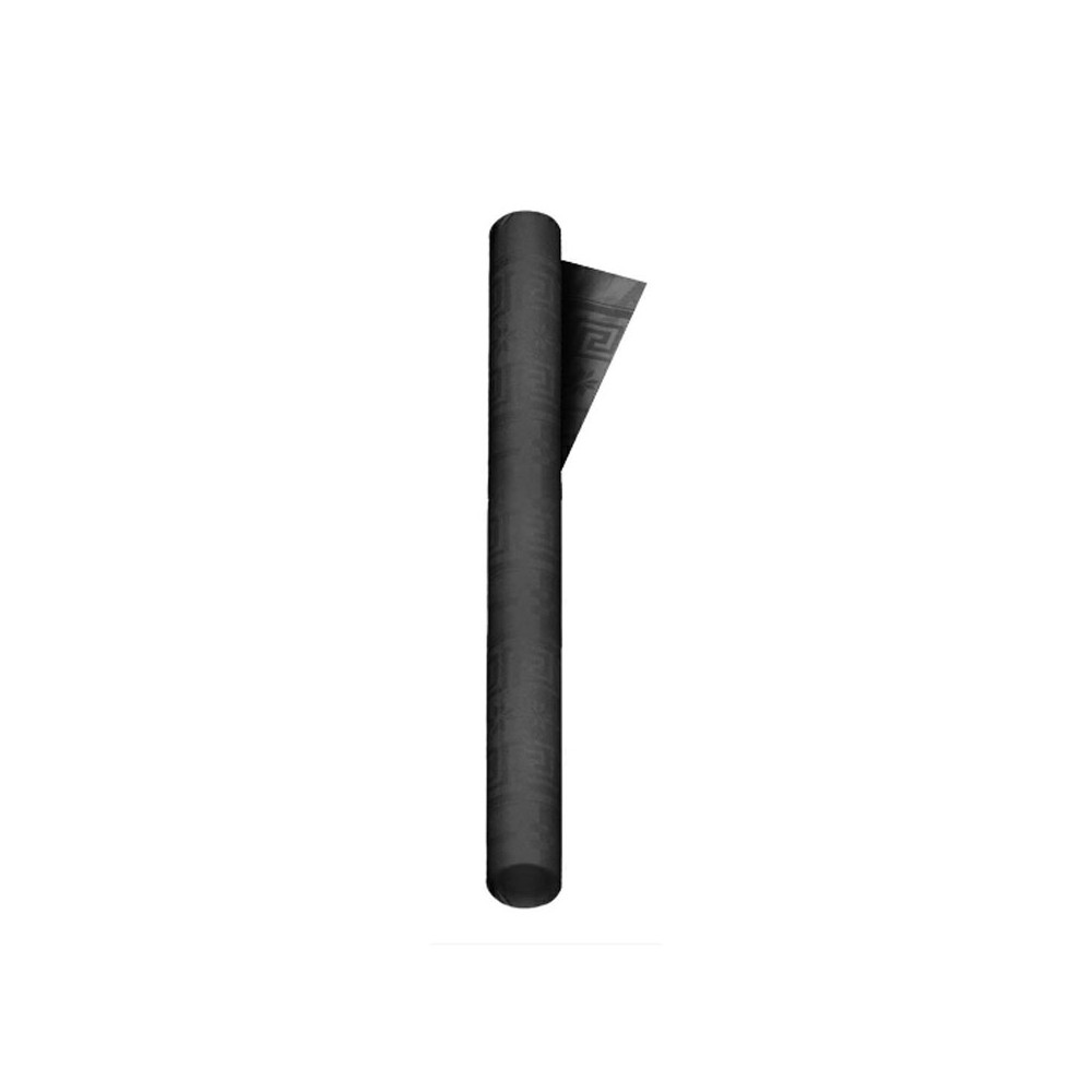 rotolo carta damascata 5 x 1,18 m nera 01173