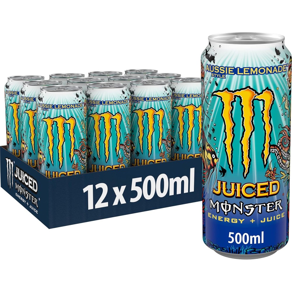 Monster Energy Juiced Aussie Style Lemonade 12 x 500 ml
