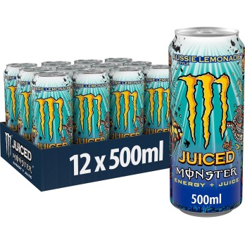 Monster Energy Juiced Aussie Style Lemonade 12 x 500 ml