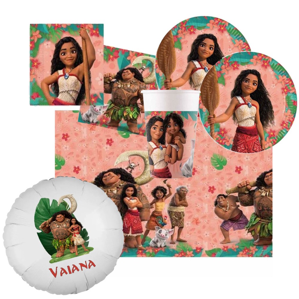 Kit 16 persone Oceania II con palloncino foil personalizzabile