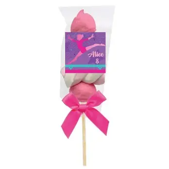 Spiedini di Marshmallow Ginnastica artistica Personalizzabili - kit fai da te
