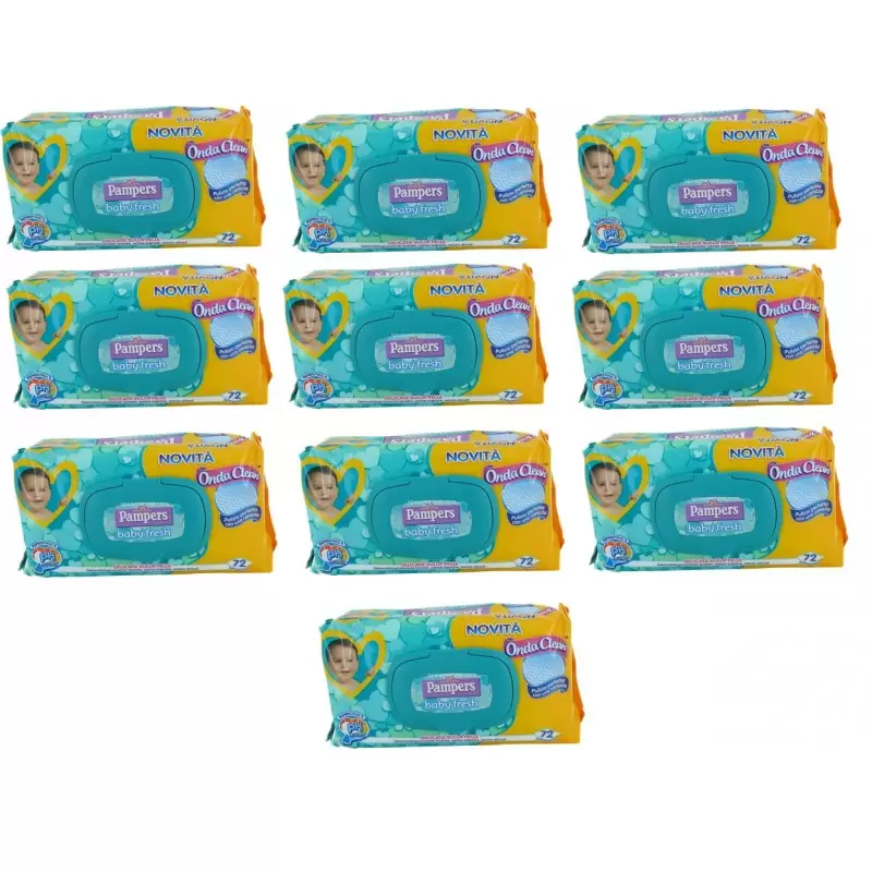720 SALVIETTINE DETERGENTI CHICCO ALOE VERA 10 conf.