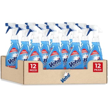 Vetril Detergente Spray con Ammoniaca 650 ml x 12 pezzi