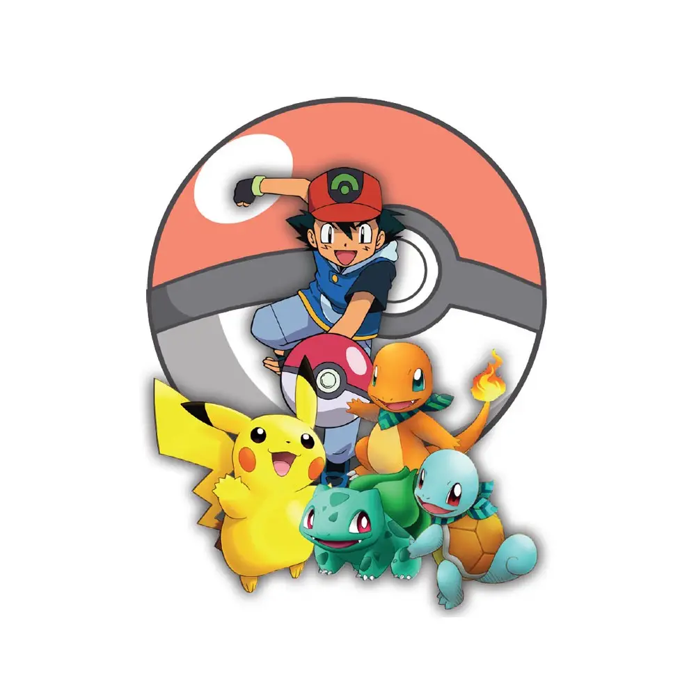 Sagoma Decorativa in Legno Pokemon - 85 cm