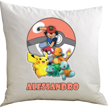 Cuscino Pokemon personalizzabile - 1 pz