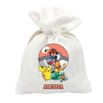 Sacchetti Pokemon Personalizzabili - 30 pz