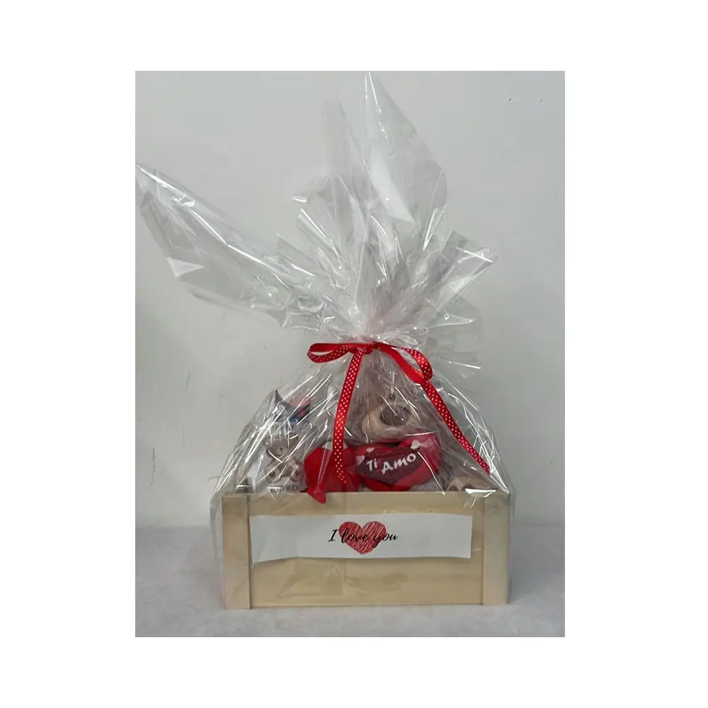 Set san Valentino con peluche Orsetto Ti Amo Baci e tazza