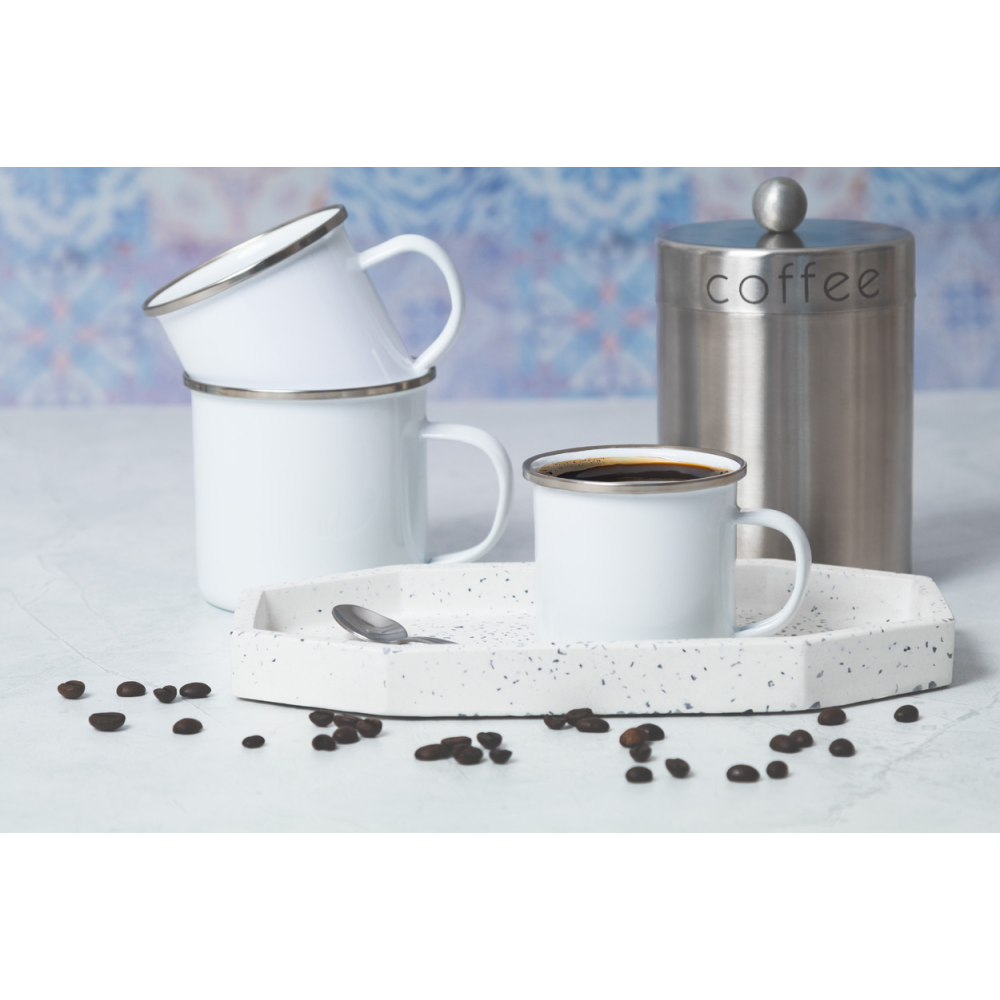 Tazza Vintage in metallo I Love Inter Personalizzabile