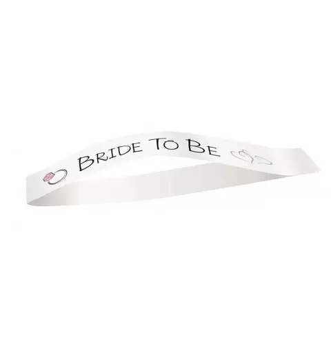 FASCIA MISS BRIDE TO BE SCHERZO ADDIO NUBILATO 181052  