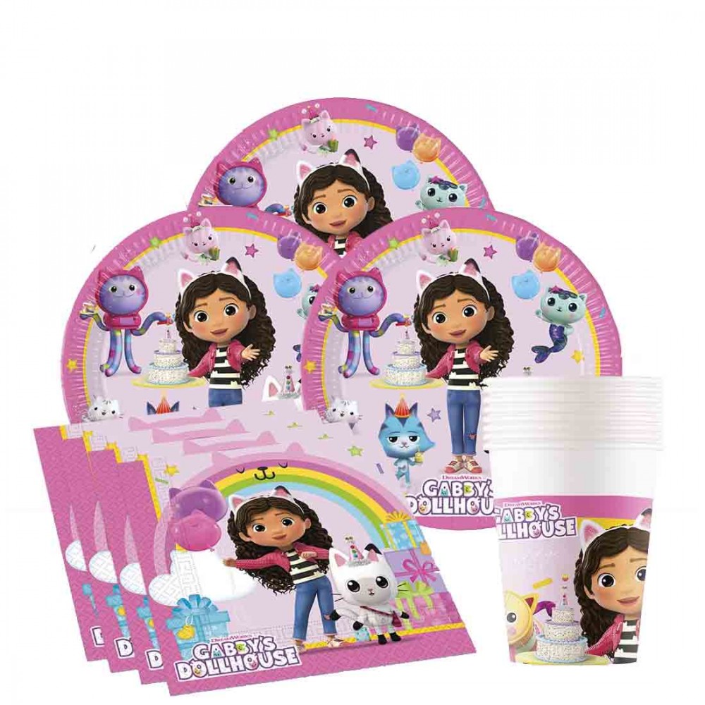 Kit 8 persone Gabby's Dollhouse