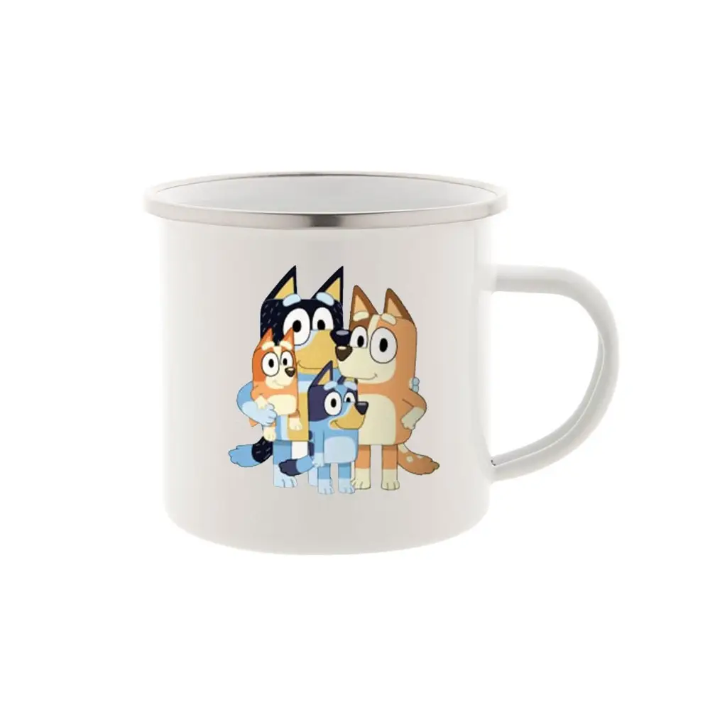 Tazza Vintage in metallo Bluey Personalizzabile