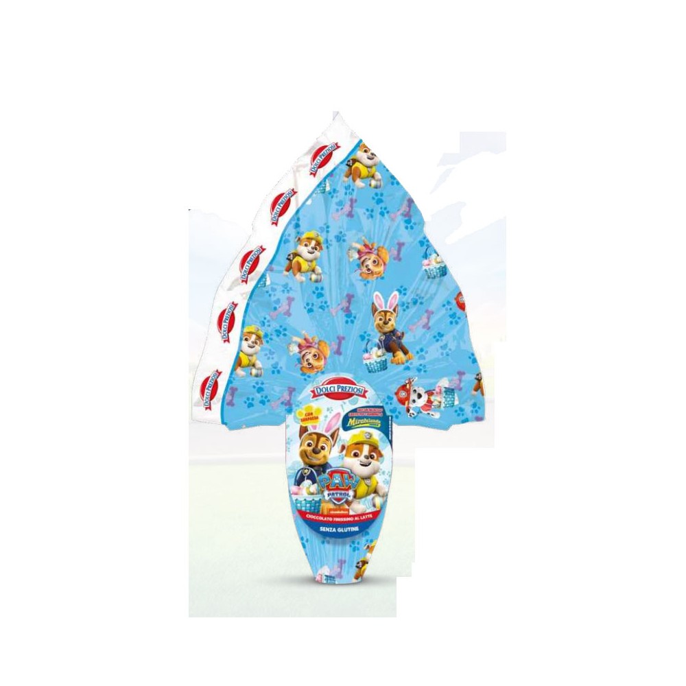 Uovo di Pasqua Cioccolato al latte 150 gr Paw Patrol