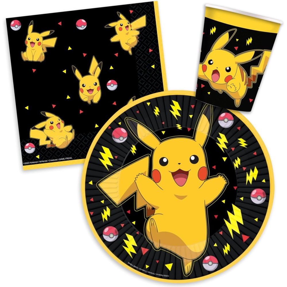 KIT N.29 POKÉMON – ADDOBBI PER 80 BAMBINI