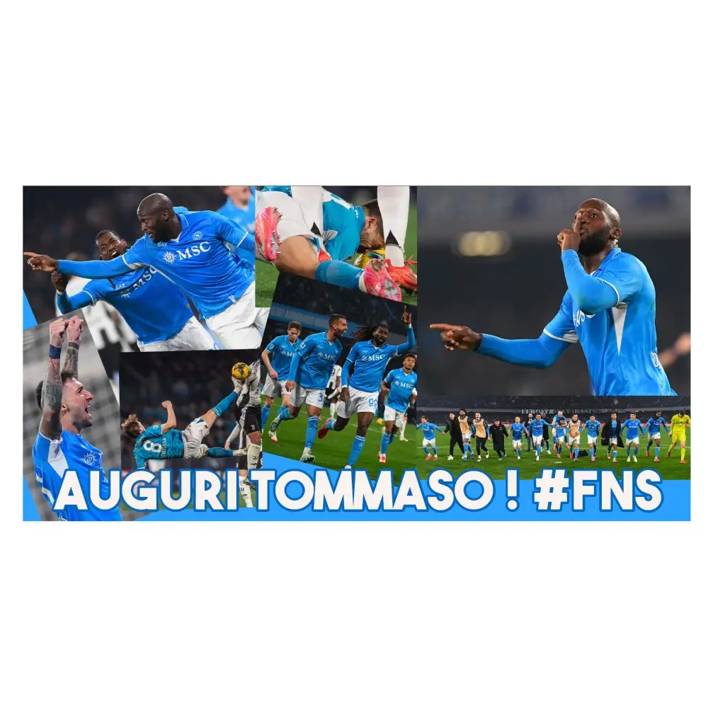 Striscione Banner Napoli Personalizzabile