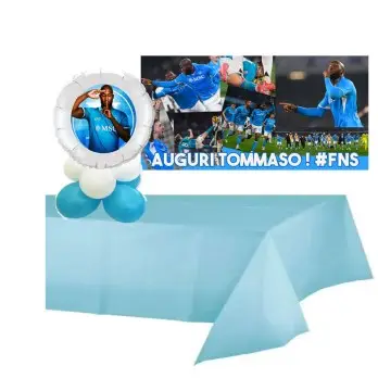 Set allestimento tavola torta Napoli Banner Personalizzabile
