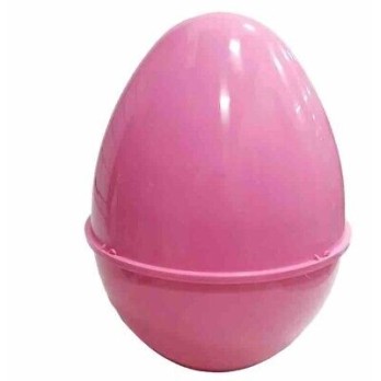 Uovo di pasqua Geolier con guscio rosa