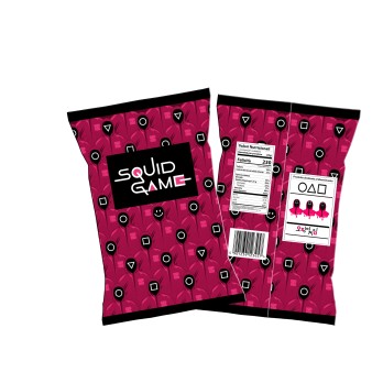 Patatine Squid game personalizzbili - 20 pz