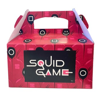 Box Squid Game per caramelle e pop corn - 12 pz