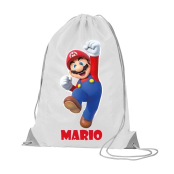 Sacca Zaino in nylon Super Mario - 5 pz