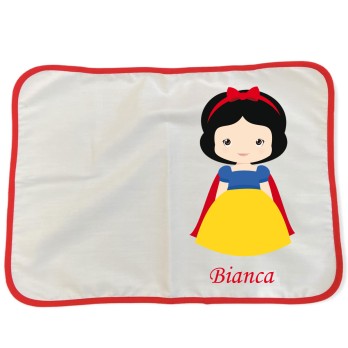 Tovaglietta Americana Biancaneve personalizzabile