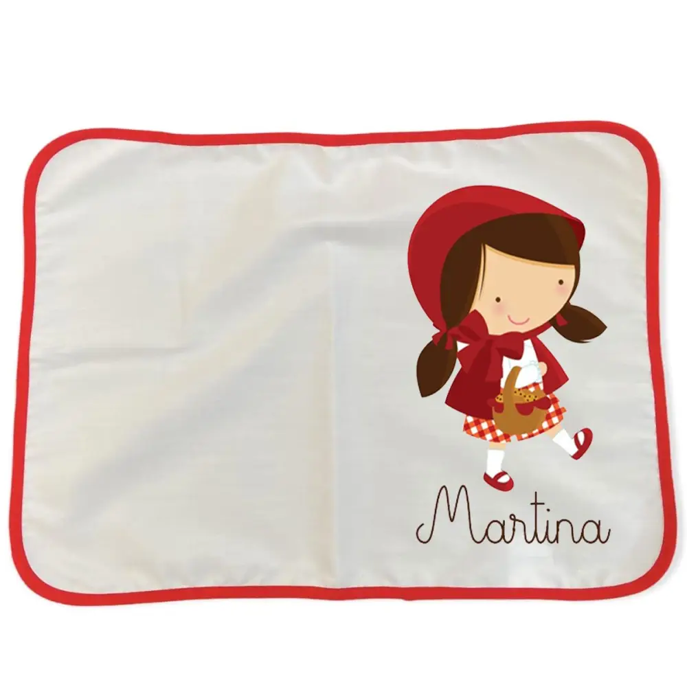 Tovaglietta Americana Cappuccetto rosso personalizzabile
