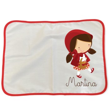 Tovaglietta Americana Cappuccetto rosso personalizzabile