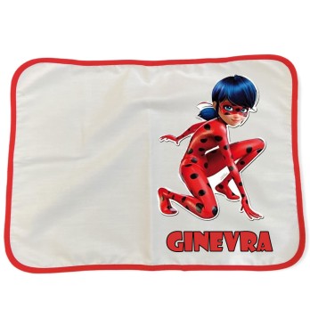 Tovaglietta Americana Ladybug Miraculus personalizzabile
