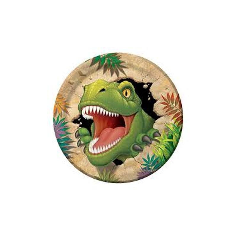 KIT COMPLEANNO DINOSAURI PER 16 PERSONE
