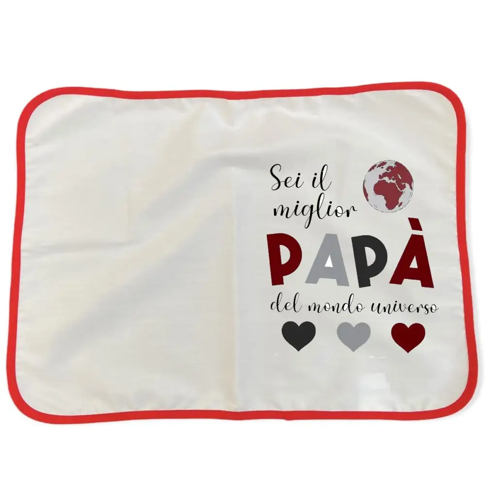 Tovaglietta Americana Festa del papà personalizzabile