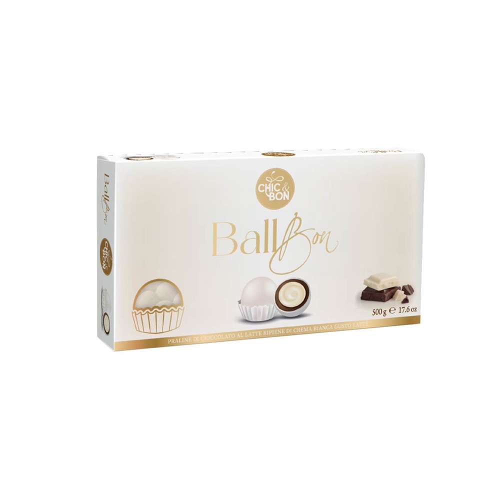 Buratti Confetti con pirottini Ball Bon Nuance avorio 500g - BUAV050