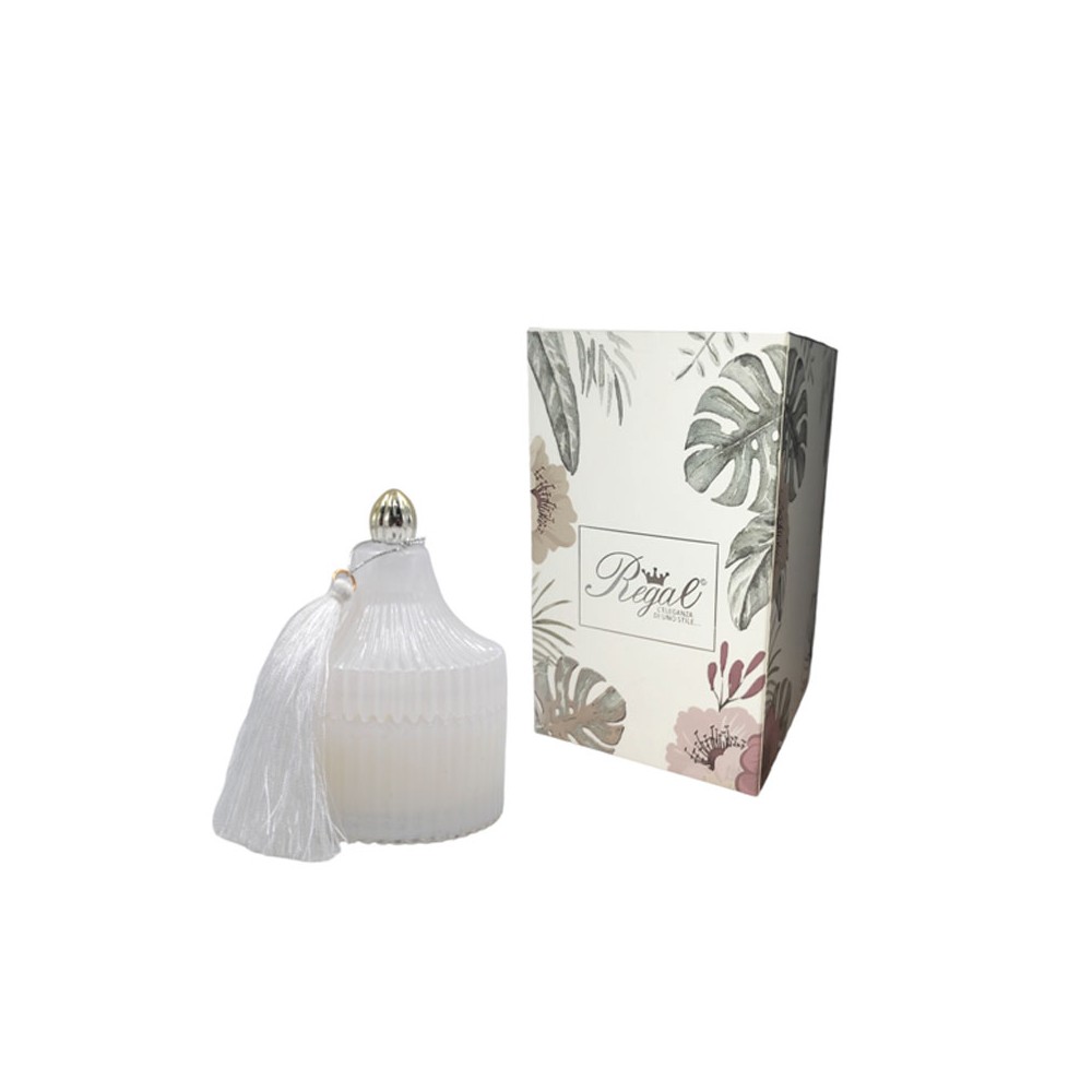 Candela bianca 6 x 9 cm 819W