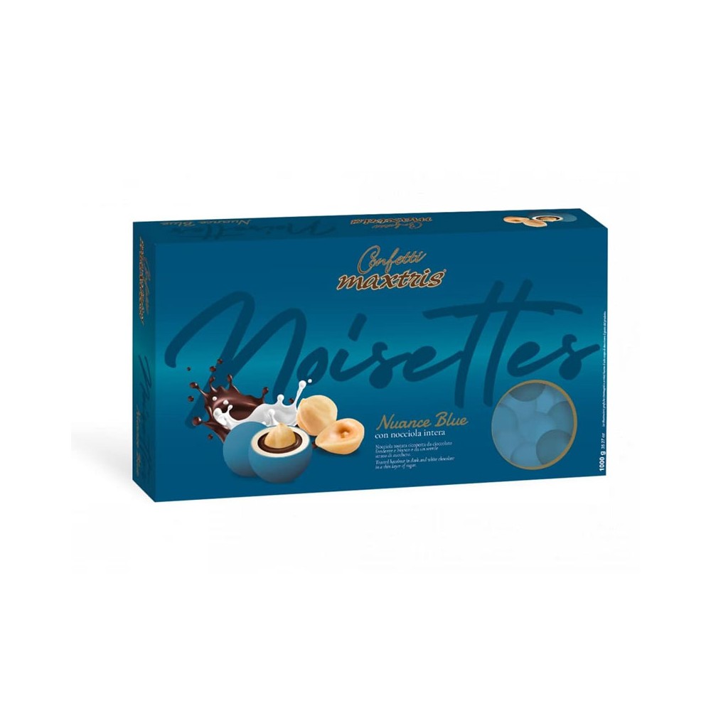 Confetti Maxtris les noisettes Nuance blue LESNOIBLUE