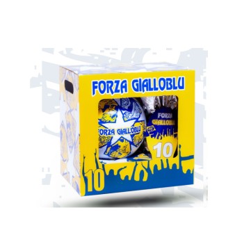 Uovo di Pasqua 150 g Gialloblu Con Pallone n.5