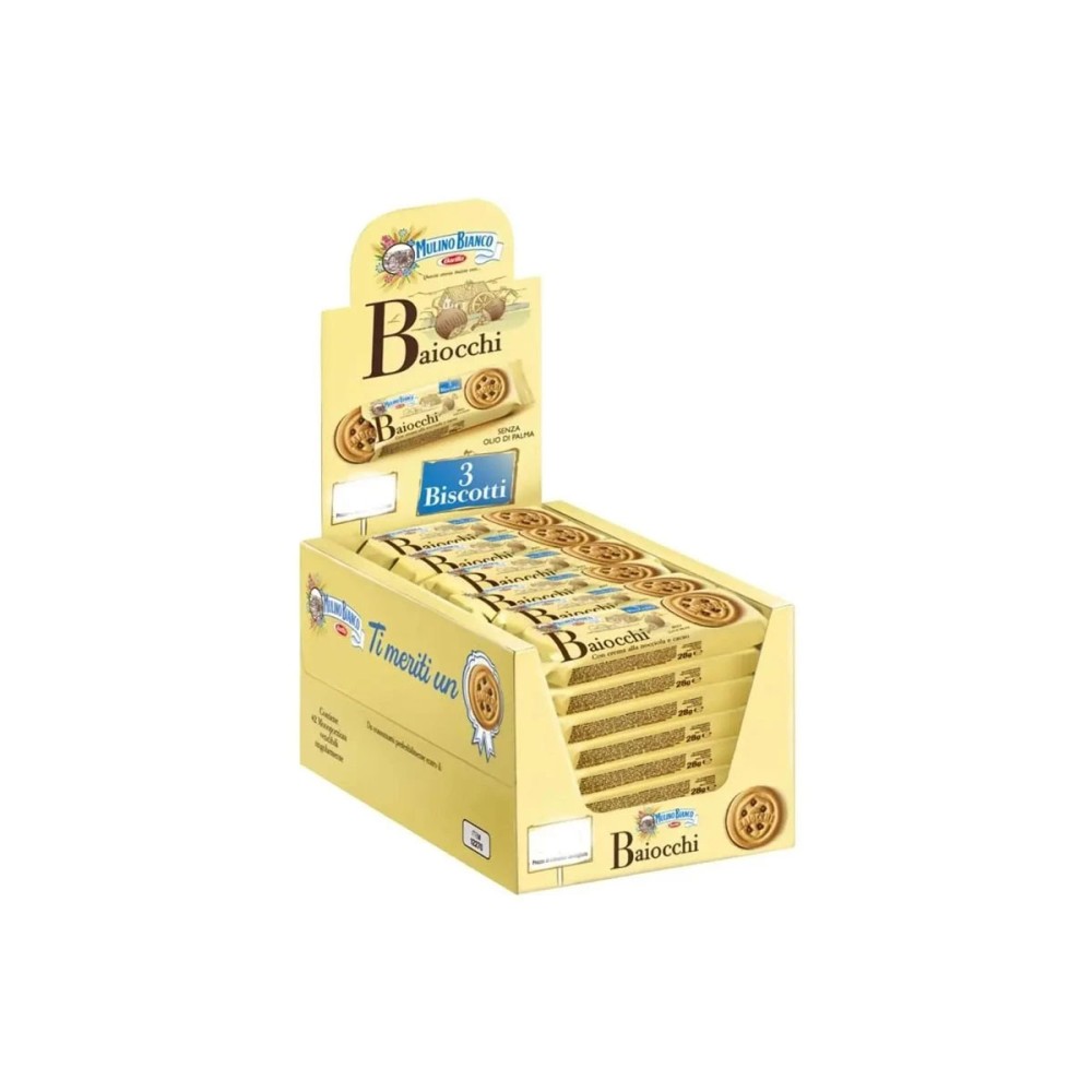 MULINO BIANCO Baiocchi Mini Snack 3  x 42 Pz 100264071
