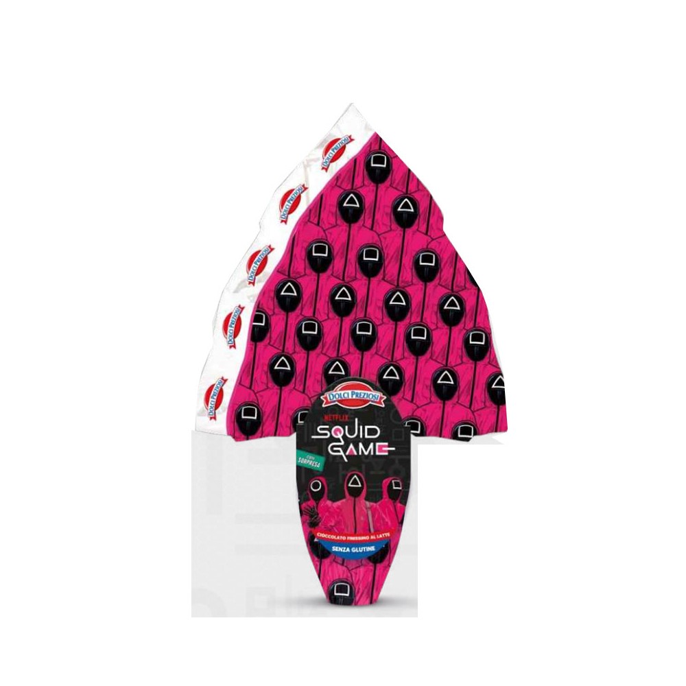 Set Uovo di Pasqua Squid Game con cuscino e tazza fai da te