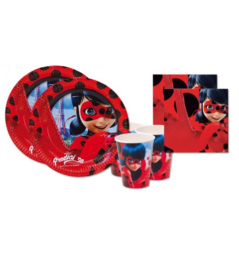 KIT N 2 - ADDOBBI FESTA LADYBUG - PRODIGIOSA - MIRACULOUS