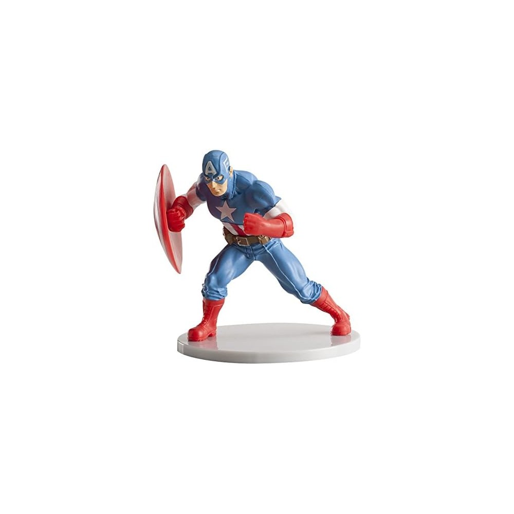 Decorazione torta capitan America