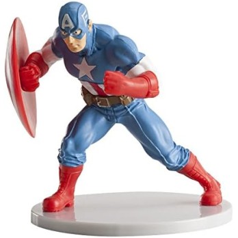Decorazione torta capitan America